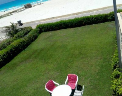 قريه بدر زهران – 3 غرف ارضي بحديقه صف اول علي البحر