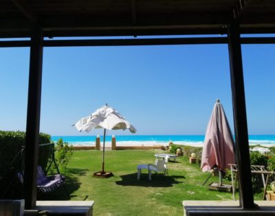 بدر زهران الساحل الشمالي – ٣ غرف ٢ حمام صف اول علي البحر