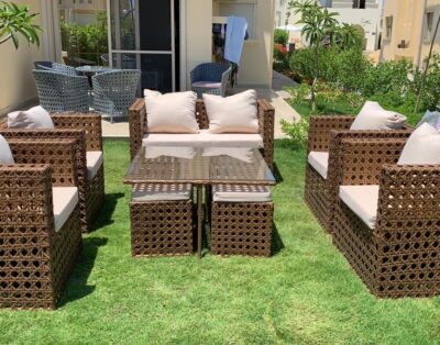 ستيلا هايتس الساحل الشمالي – فيلا 3 غرف ارضي بحديقه خاصة علي البسين مباشرة