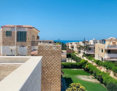 جرين بيتش الساحل الشمالي – شاليه غرفتين و2 حمام برووف يري البحر فيو روعه