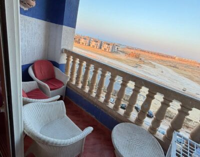 الساحل الشمالي بورتو مارينا – شاليه سي فيو دور سادس 2 غرفة بفيو هايل على البحيرات